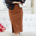 High Quality Women Vent Long Skirt